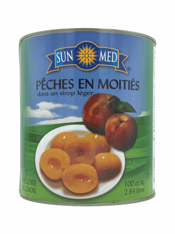 Peach halves in tins (2.84L) - Image 2