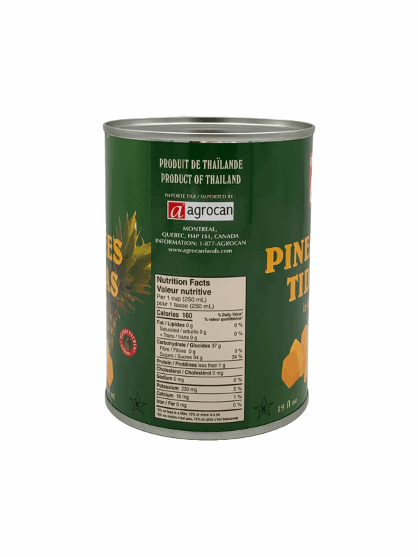 Pineapple tidbits in tin cans (24x540ml) - Image 2