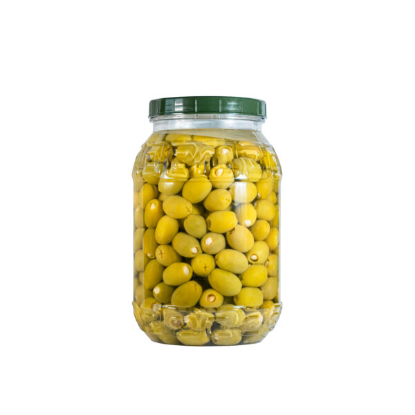 Green Olives stuffed with Garlic in PET jars (6x3L) - Image 2