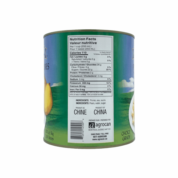 Pear Diced in tin cans (2.84L) - Image 2