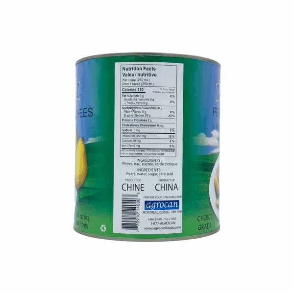 Pear Sliced in tin cans (2.84L) - Image 2
