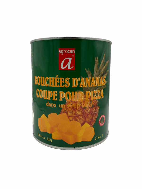 Pineapple tidbits pizza Cut in tin cans (2.84L) - Image 2