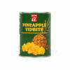 Pineapple tidbits pizza Cut in tin cans (2.84L)