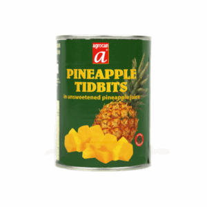 Pineapple tidbits in tin cans (2.84L)
